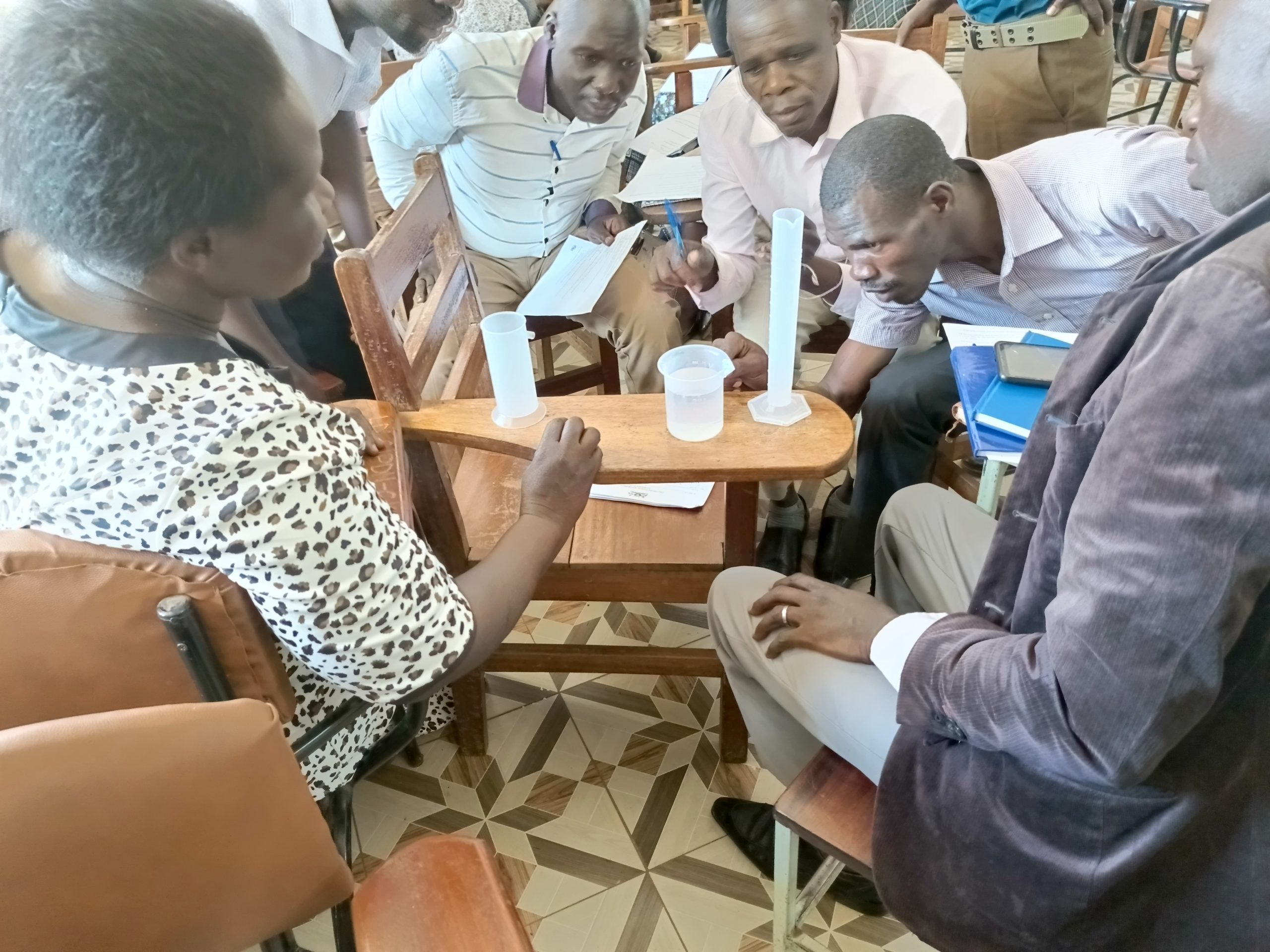 KOLE AND LIRA TEACHERS TRAINING ON HANDS -ON-USE OF THE ITEMS IN THE NEW APPROACH INTEGRATED SCIENCE KITS
